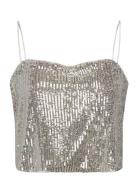 Jovana Tops Crop Tops Sleeveless Crop Tops Silver Baum Und Pferdgarten