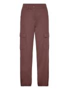 Sc-Siham Bottoms Trousers Cargo Pants Brown Soyaconcept