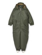 Nelly Snowsuit Outerwear Coveralls Snow-ski Coveralls & Sets Khaki Gre...