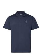 Men’s Performance Court Polo Sport Polos Short-sleeved Navy RS Sports