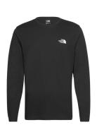 M L/S Simple Dome Tee Sport T-shirts Long-sleeved Black The North Face