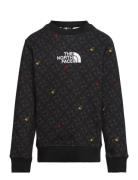 B Drew Peak Light Crew Print Sport Sweat-shirts & Hoodies Sweat-shirts...