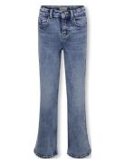 Kogjuicy Wide Leg Dnm Pim560 Bottoms Jeans Wide Jeans Blue Kids Only