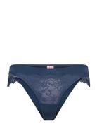 Lidia Hl Brazilian R Lingerie Panties Brazilian Panties Blue Hunkemöll...