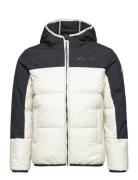 Hooded Jacket Sport Jackets & Coats Puffer & Padded White Champion