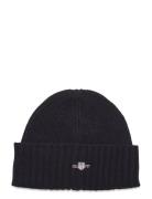 Shield Wool Beanie Accessories Headwear Hats Beanie Black GANT