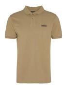 B.intl Essential Polo Designers Polos Short-sleeved Khaki Green Barbou...