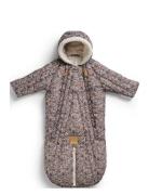 Baby Overall - Blue Garden 0-6M Outerwear Coveralls Snow-ski Coveralls...