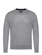 Lambeh Tops Knitwear V-necks Grey Ted Baker London