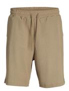 Jpstkane Jjvalencia Sweat Shorts Gms Bottoms Shorts Sweat Shorts Beige...