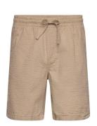 Jpstjaiden Jjpalma Seersucker Short Bottoms Shorts Casual Beige Jack &...