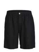 Jpstbill Lawrence Linen Shorts Srt Sn Bottoms Shorts Casual Black Jack...