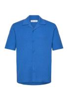 Sagabin Ss Shirt 10490 Designers Shirts Short-sleeved Blue Samsøe Sams...