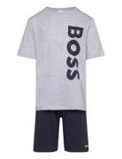 Pyjamas Sets Sets With Short-sleeved T-shirt Multi/patterned BOSS