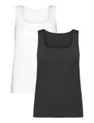 Vmmmillion Sl Square Top 2-Wayjrs 2-Pack Tops T-shirts Sleeveless Mult...