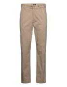 Cotton Twill Stretch Elias Pants Bottoms Trousers Casual Beige Mads Nø...