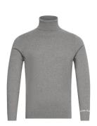 Sweater Regular Tops Knitwear Turtlenecks Grey Replay