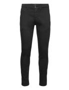 Zeumar Trousers Slim Hyperchino Color Xlite Bottoms Jeans Slim Black R...