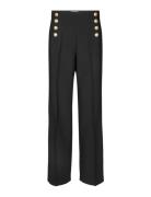 Isobeldea Bottoms Trousers Straight Leg Black Dea Kudibal