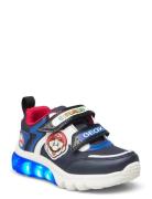 J Ciberdron Boy Lave Sneakers Blue GEOX