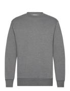 Slhreg-Dan Sweat Crew Neck Tops Sweat-shirts & Hoodies Sweat-shirts Gr...