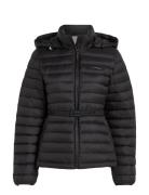 Lw Padded Smocking Jacket Fôret Jakke Black Calvin Klein