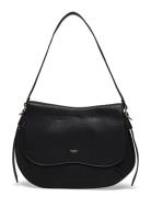 Bag Flap Bags Top Handle Bags Black Ulrika