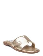 Heist Sandal Flate Sandaler Gold Steve Madden