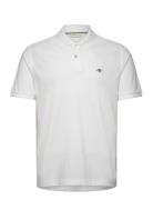 Reg Emb Archive Shield Polo Tops Polos Short-sleeved White GANT