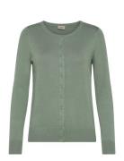 Frzubasic 60 Cardigan Core Tops Knitwear Cardigans Green Fransa