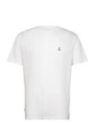 Mooring T-Shirt Tops T-shirts Short-sleeved White Makia