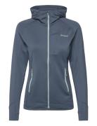 Skaland Hood W Jacket Orion Blue Xs Sport Sweat-shirts & Hoodies Fleec...