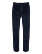 Chuck Regular 8-Wales Corduroy Chin Bottoms Jeans Regular Navy Knowled...