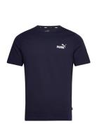 Ess Small Logo Tee Sport T-shirts Short-sleeved Navy PUMA