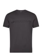 T-Shirt Tops T-shirts Short-sleeved Grey Emporio Armani