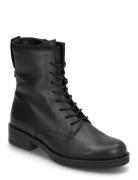 Laced Ankle Boot Shoes Boots Ankle Boots Laced Boots Black Gabor