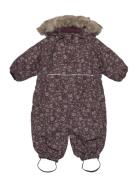 Hmlmoon Tex Snowsuit Outerwear Coveralls Snow-ski Coveralls & Sets Pur...