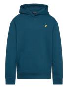 Pullover Hoodie Tops Sweat-shirts & Hoodies Hoodies Blue Lyle & Scott