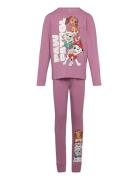 Nmfakiri Pawpatrol Ls Nightset Noos Cplg Pyjamas Sett Pink Name It