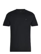 Brace Tops T-shirts Short-sleeved Black AllSaints