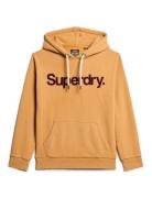 Classic Core Logo Hoodie Tops Sweat-shirts & Hoodies Hoodies Yellow Su...