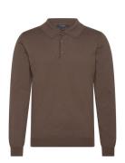 Maklint Oc Tops Knitwear Half Zip Jumpers Brown Matinique