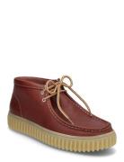 Torhill Hi G Semskede Boots Snøresko Brown Clarks