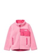 K Champ Pile Jacket Outerwear Fleece Outerwear Fleece Jackets Pink Hel...