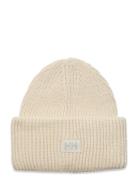 Hh Rib Beanie Accessories Headwear Beanies Cream Helly Hansen