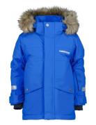 Bjärven Kids Parka 3 Parkas Jakke Blue Didriksons