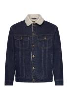 Sherpa Jacket Dongerijakke Denimjakke Blue Lee Jeans