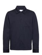 Superflex Overshirt Tops Overshirts Navy Lindbergh