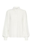 Kadorit Blouse Tops Blouses Long-sleeved White Kaffe