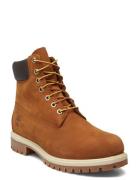 Timberland Premium 6 Inch Lace Up Waterproof Boot Dark Wheat Nubuck St...